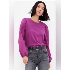 Gap Puff Sleeve Top